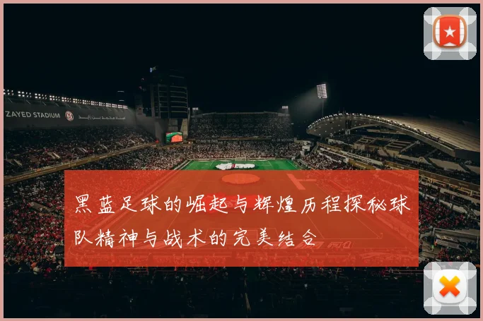 黑蓝足球的崛起与辉煌历程探秘球队精神与战术的完美结合